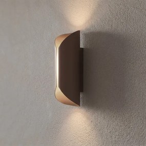 Aplica de perete BARBOS 2xG9/8W/230V maro