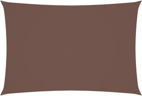 vidaXL Parasolar, maro, 3x5 m, țesătură oxford, dreptunghiular