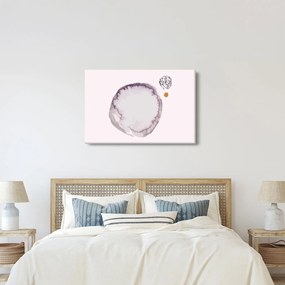 Tablou - Minimalism violet N⁰4 (90x60 cm)