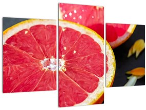 Tablou cu grapefruit tăiat (90x60 cm)