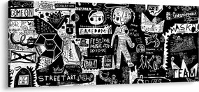 Tablou - Graffiti (120x50 cm)