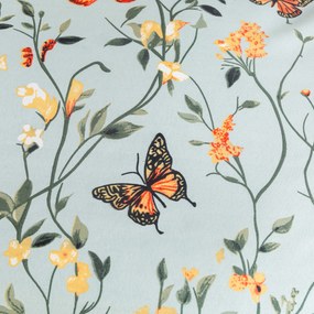 Fata de perna din microfibra MONARCH WINGS 50x70 cm, albastru deschis