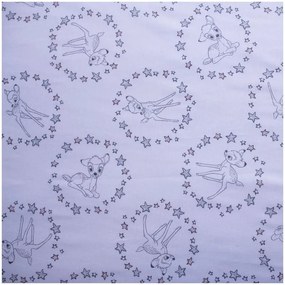 Disney Bambi Cearșaf cu elastic Stars 90x200 cm