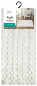 Covoraș de baie crem 50x80 cm Lois – douceur d'intérieur