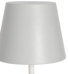 Set de 2 lămpi de masă albe cu dimmer și reîncărcabile - Murdock