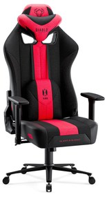 Scaun gaming Diablo X-Player 2.0 din material Normal Size crimson-antracit
