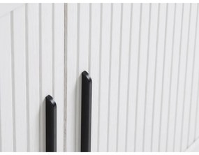 Comodă TV albă 120x56x40 cm Nola – Unique Furniture