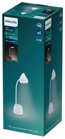 Philips - Lampă LED de birou tactilă HAT LED/4,5W/5V 3000-5700K CRI 90