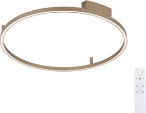 Brilagi - Corp de iluminat LED dimabil PORTOFINO LED/60W/230V Ø 80 cm bej + telecomandă