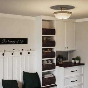 Lustră aplicată Quoizel QZ-MANTLE-SF-IS MANTLE 2xE27/60W/230V crom lucios