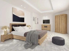 Set Mobila Dormitor Luna-Ecoline 2 Usi