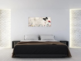 Tablou - Pajiște în beton (120x50 cm)