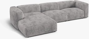 Coltar modular Martina corduroy Tilia L332 cm
