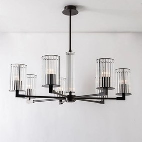 Candelabru design modern ARIA titan periat