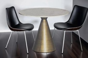 Masa Rotunda Bistro, Marmura, Metal, ELEGANCIA 100cm