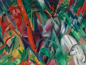 Reproducere In the Rain, Franz Marc