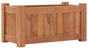 Strat inaltat, 50 x 25 x 25 cm, lemn masiv de tec 50 x 25 x 25 cm, 1, 1