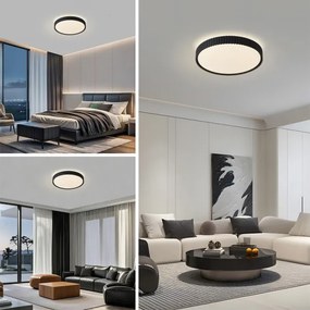 BRILAGI - Plafonieră LED dimabilă ORINO LED/54W/230V 3000-6000K neagră Ø 43 cm + telecomandă