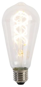 Lampa LED E27 filament spiralat ST64 5W 400 lm 2200K