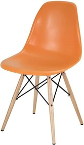 Scaun Eames Portocaliu