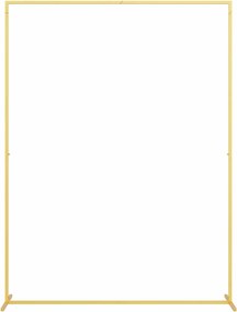 vidaXL Arc de nuntă Auriu 150 x 49,5 x 200 cm Oțel