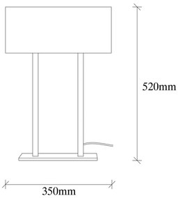 Veioza Salihini - MR-615 Negru