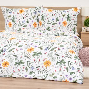 Lenjerie de pat din crep 4Home Wildflower Bliss,160 x 200 cm, 70 x 80 cm, 160 x 200 cm, 70 x 80 cm