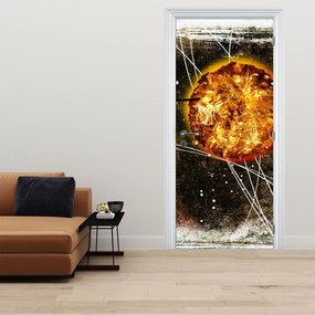 Fototapet pentru ușă - Pictură antică (95x205cm)