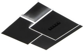 Plafonieră LED dimabilă LED/95W/230V 3000-6500K negru + telecomandă