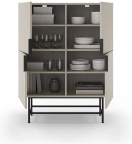 Dulap crem 100x128 cm Eldia – Marckeric