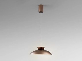 Lustra/ Pendul LED design modern Ion bronz 48cm