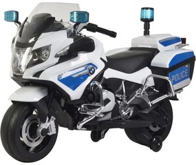 Buddy Toys BEC 6020 Motocicletă electrică BMWK1200, albă