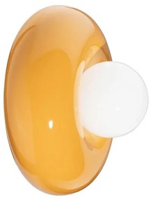 Aplica de perete retro realizata manual din ceramica si sticla Bumbum