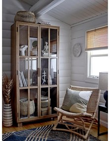 Vază din gresie Bloomingville Elora, înălțime 18 cm, alb