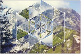 Tablou - Model geometric (90x60 cm)