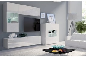 Mobilier living Calabria C3 (Alb) (fără iluminat). 1051594
