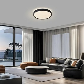 BRILAGI - Plafonieră LED dimabilă ORINO LED/54W/230V 3000-6000K neagră Ø 43 cm + telecomandă