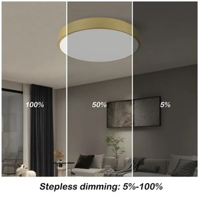 Immax NEO 07292L - Plafonieră LED+CCT compatibilă cu dimmer SEMPLICI 36W/230V, Ø 40 cm + telecomandă