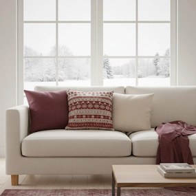 Husă de pernă cu motive de iarnă