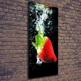 Print pe pânză Strawberry sub apa