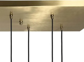 Lustra cu 6 pendule din alama personalizabila Venere