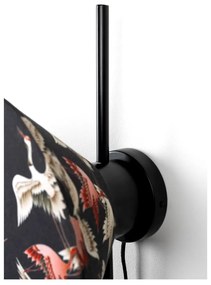 Aplică de perete neagră Jaylee – White Label