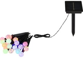 Lanț LED RGB solar Globo 36352-20 20xLED/0,06W/3V IP44