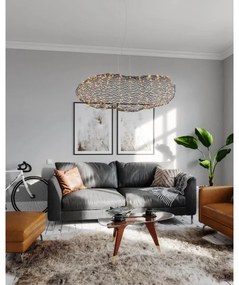 Lustră LED pe cablu ByRydens 4201260-4002 HAYDEN LED/20W/230V negru