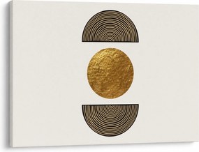 Tablou - Ornament de aur N⁰1 (70x50 cm)