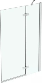 Paravan de cada dublu Ideal Standard i.life 100x150 cm argintiu dreapta