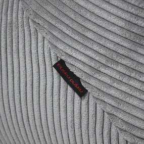 Fotoliu bean bag verde cu tapițerie din catifea reiată Sofa Tube 190 – SLOWDOWN