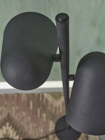 Lampadar, Lampa de podea cu doua spoturi directionabile Salamanca negru