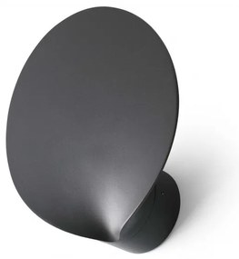 Aplica LED moderna de exterior ambientala IP65 LOTUS gri
