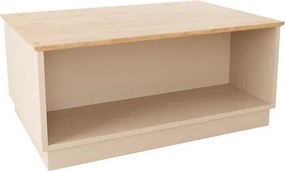 Masuta Cafea Misty PAL Stejar-Gri Deschis Dim. 90x56x40 Cm